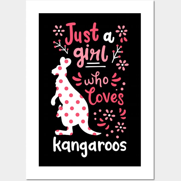 Kangaroo Australian Kangaroo Lover Wall Art by CreativeGiftShop